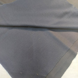 Ткань шерсть, темно-синяя (для легкого пальто), 135х260см. СССР.